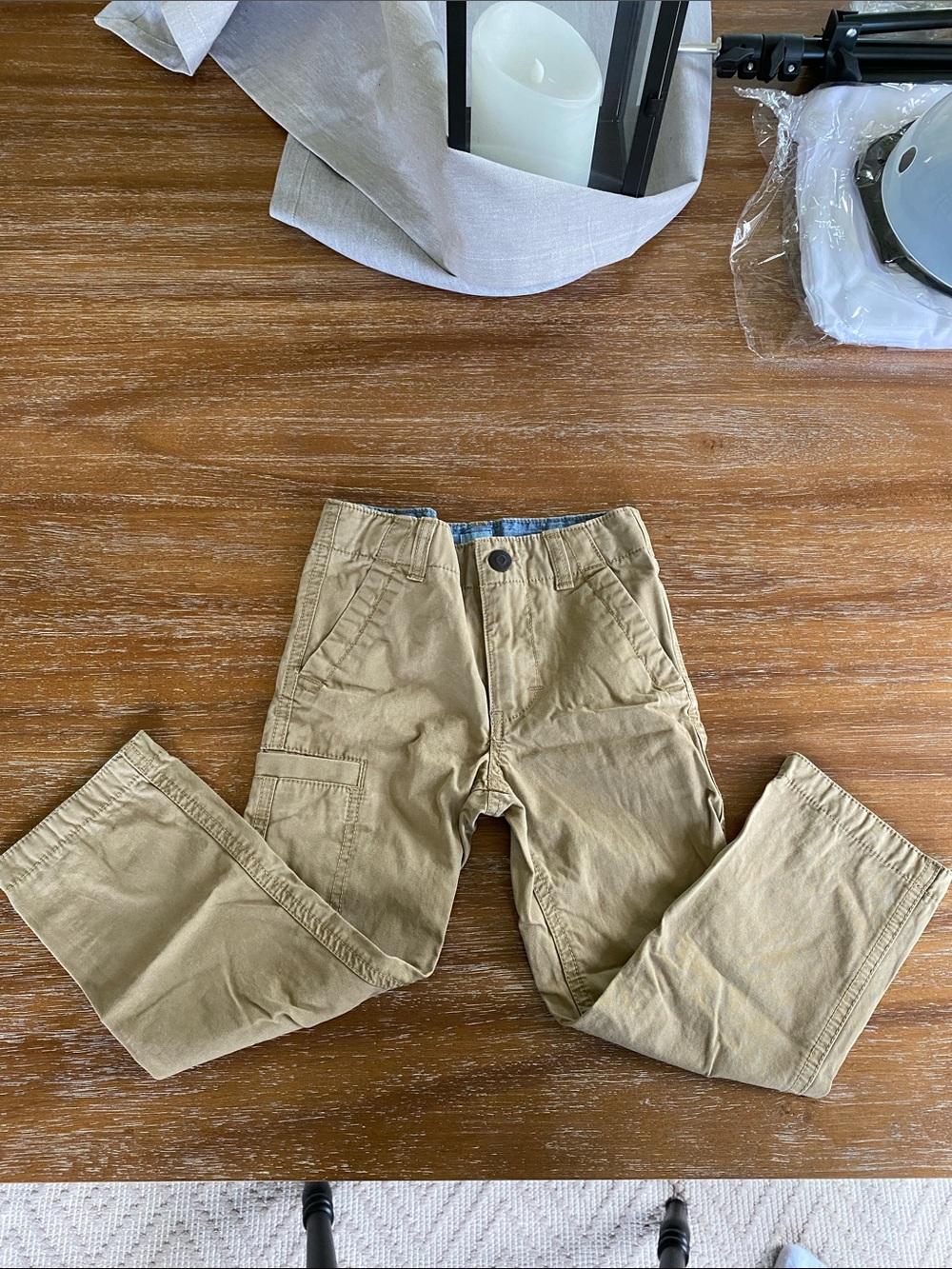 Baby Gap 4T Casual Tan Cargo Pants — Durable Everyday Style